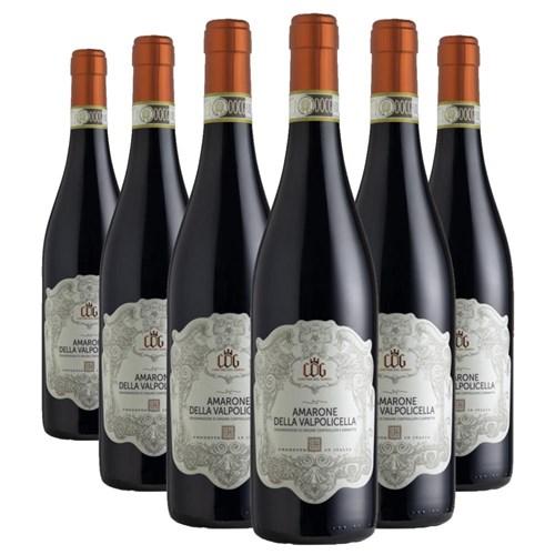 Case of 6 Cantina del Garda Amarone Della Valpolicella 75cl Red Wine